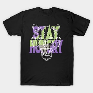 Stay Hungry Canyon Purple T-Shirt